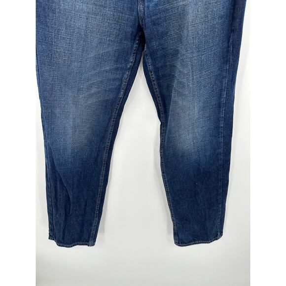 Nautica Relaxed Fit Straight Leg Dark Wash Blue Denim Jeans Men's Size 33 x 30 - Picture 3 of 7